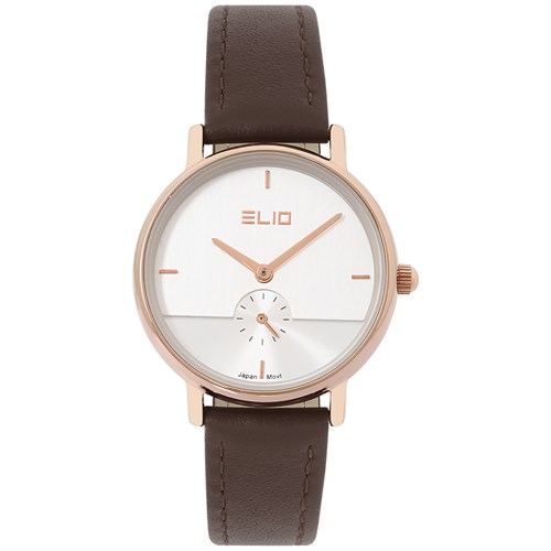 Đồng hồ ELIO 30 mm Nữ EL095-03 Màu Nâu