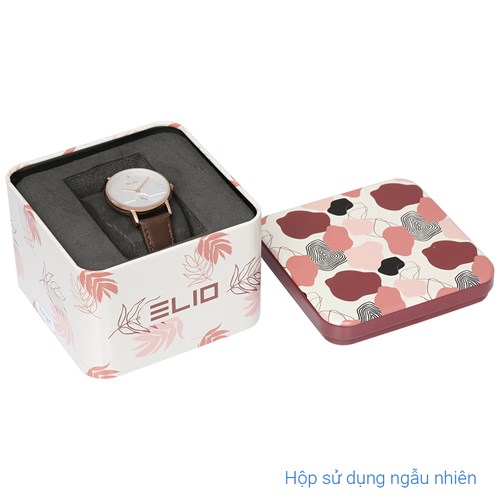 Đồng hồ ELIO 30 mm Nữ EL095-03 Màu Nâu
