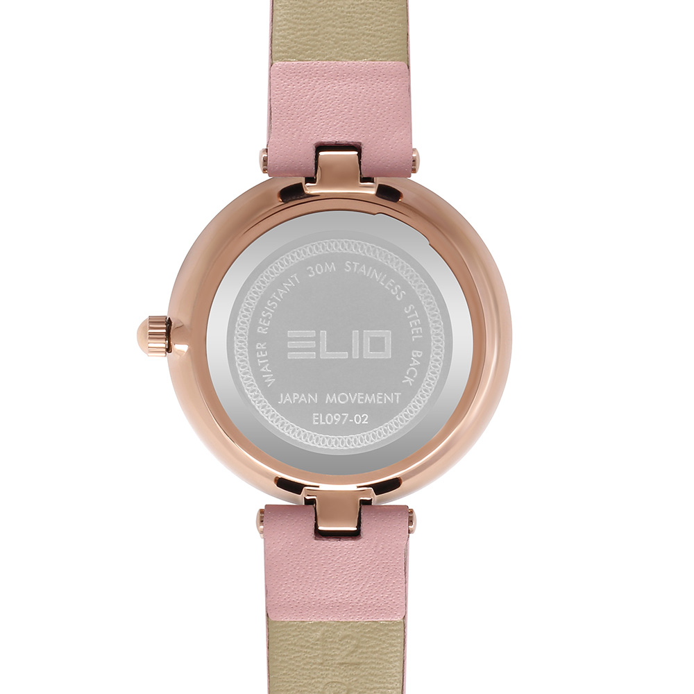 Đồng hồ ELIO 30 mm Nữ EL097-02 Màu Hồng