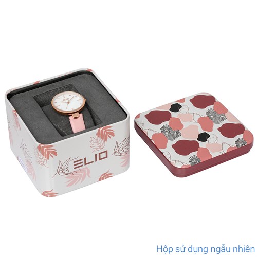 Đồng hồ ELIO 30 mm Nữ EL097-02 Màu Hồng