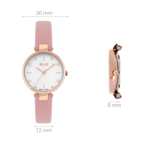 Đồng hồ ELIO 30 mm Nữ EL097-02 Màu Hồng
