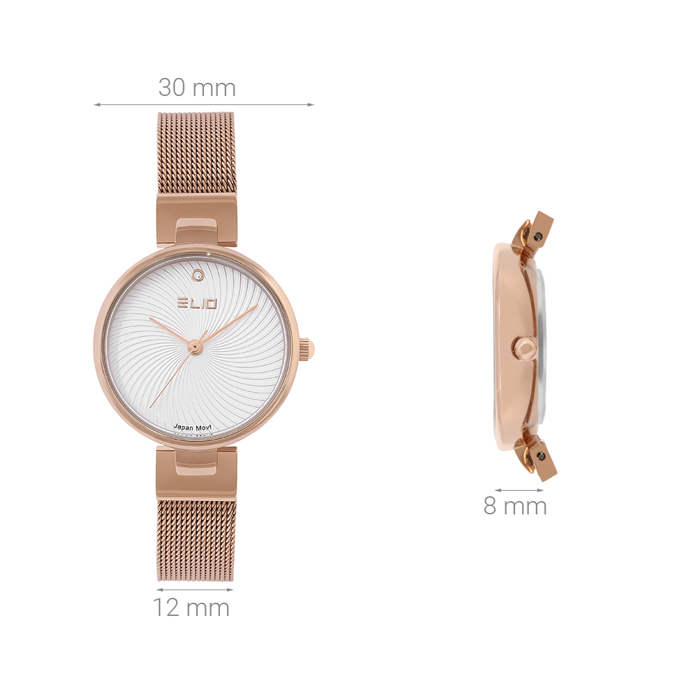 Đồng hồ ELIO Nàng Thơ 30 mm Nữ ES115-01 - 7