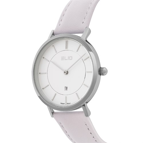 Đồng hồ ELIO 33 mm Nữ EL100-01 Màu Trắng