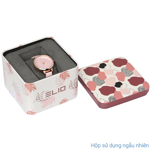 Đồng hồ ELIO 30 mm Nữ EL101-02 Màu Hồng
