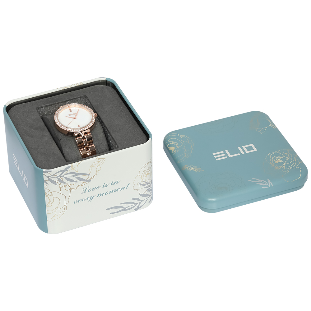 Đồng hồ ELIO 30 mm Nữ ES117-01 Màu Vàng Hồng
