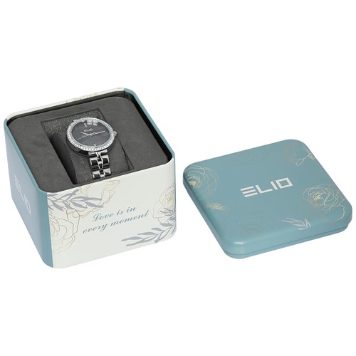 Đồng hồ ELIO 30 mm Nữ ES117-02 Màu Bạc