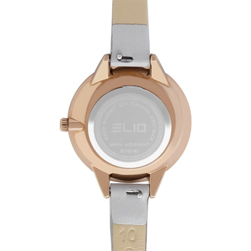 Đồng hồ ELIO 32 mm Nữ EL102-02 Màu Xám