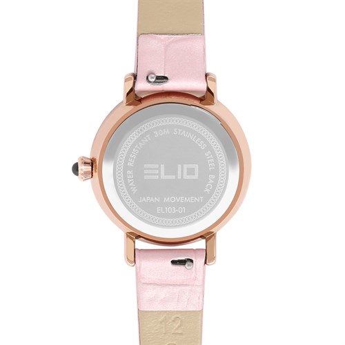 Đồng hồ ELIO 28 mm Nữ EL103-01 Màu Hồng