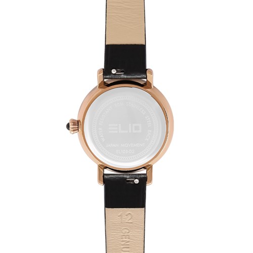 Đồng hồ ELIO 28 mm Nữ EL103-02 Màu Đen