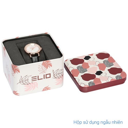 Đồng hồ ELIO 28 mm Nữ EL103-02 Màu Đen