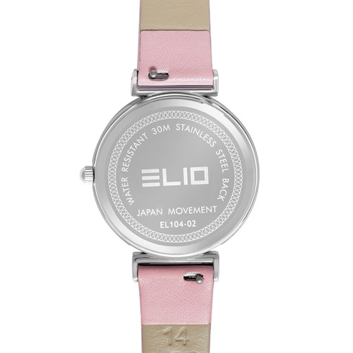 Đồng hồ ELIO 32 mm Nữ EL104-02 Màu Hồng