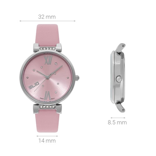 Đồng hồ ELIO 32 mm Nữ EL104-02 Màu Hồng