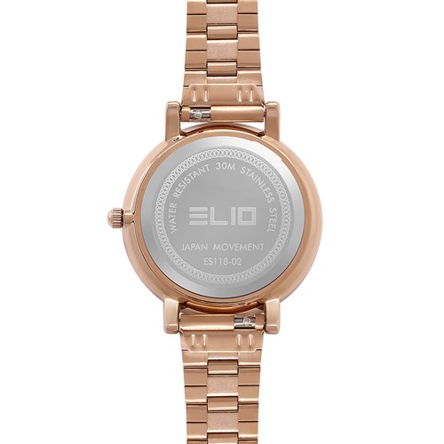 Đồng hồ ELIO 34 mm Nữ ES118-02 Màu Vàng Hồng