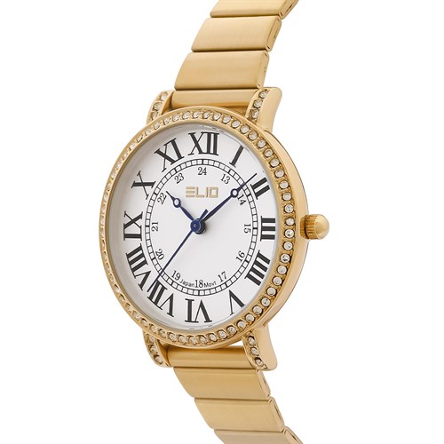 Đồng hồ ELIO 34 mm Nữ ES118-03 Màu Vàng