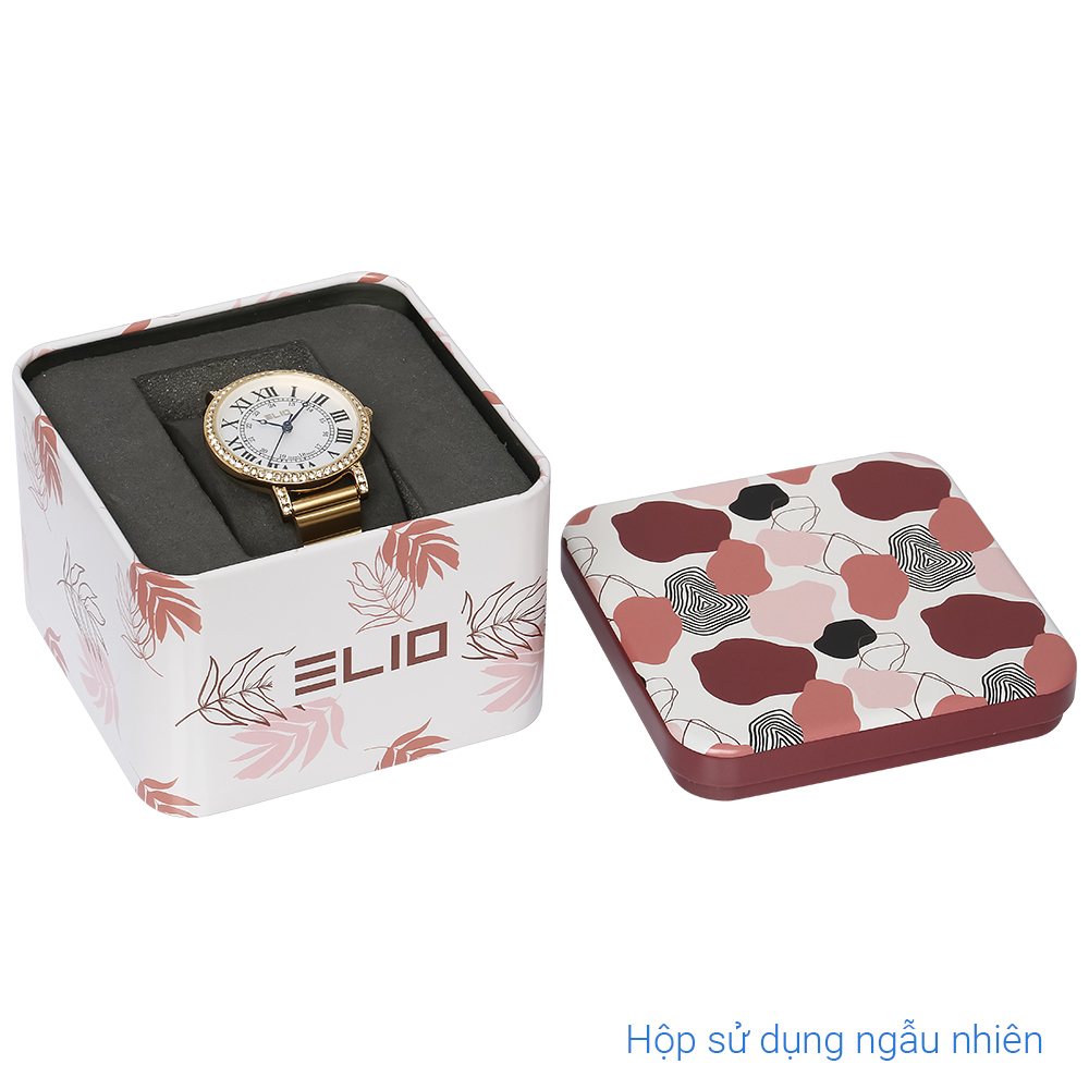 Đồng hồ ELIO 34 mm Nữ ES118-03 Màu Vàng