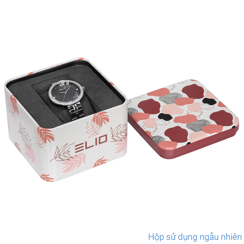 Đồng hồ ELIO Flower 32 mm Nữ ES119-01 Màu Bạc