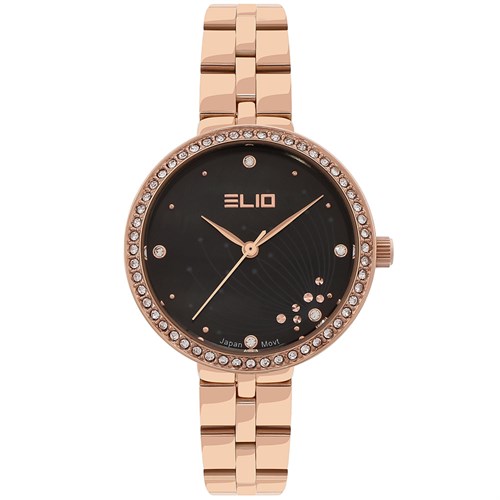 Đồng hồ ELIO Flower 30 mm Nữ ES119-02 Màu Vàng Hồng