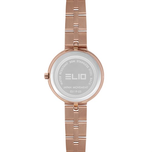 Đồng hồ ELIO Flower 32 mm Nữ ES119-03 Màu Vàng Hồng