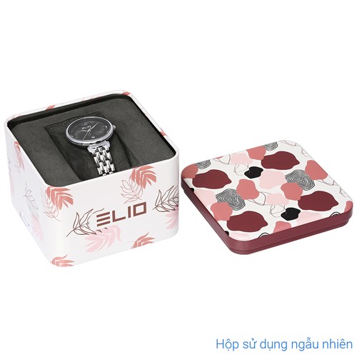 Đồng hồ ELIO Flower 30 mm Nữ ES120-01 Màu Bạc