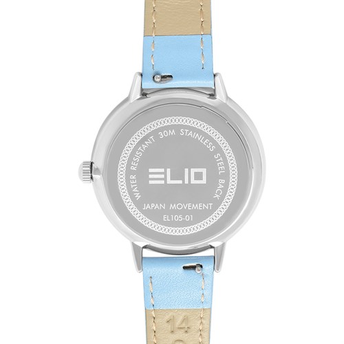 Đồng hồ ELIO Flower 35 mm Nữ EL105-01 Màu Xanh Dương