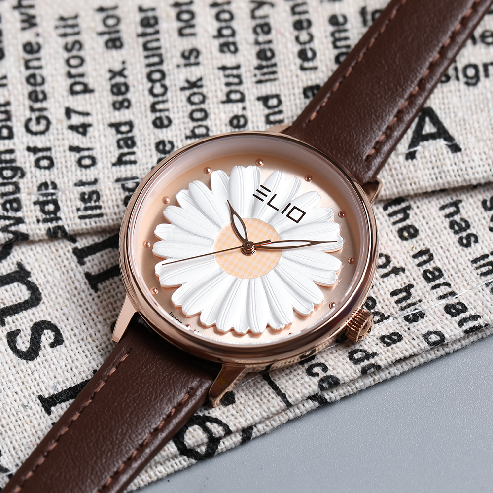 Đồng hồ ELIO Flower 35 mm Nữ EL105-02