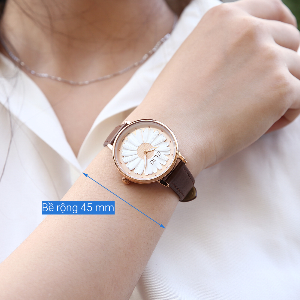 Đồng hồ ELIO Flower 35 mm Nữ EL105-02