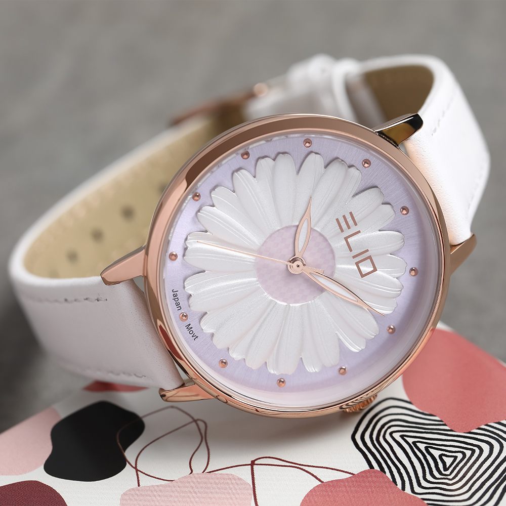 Đồng hồ ELIO Flower 35 mm Nữ EL105-03