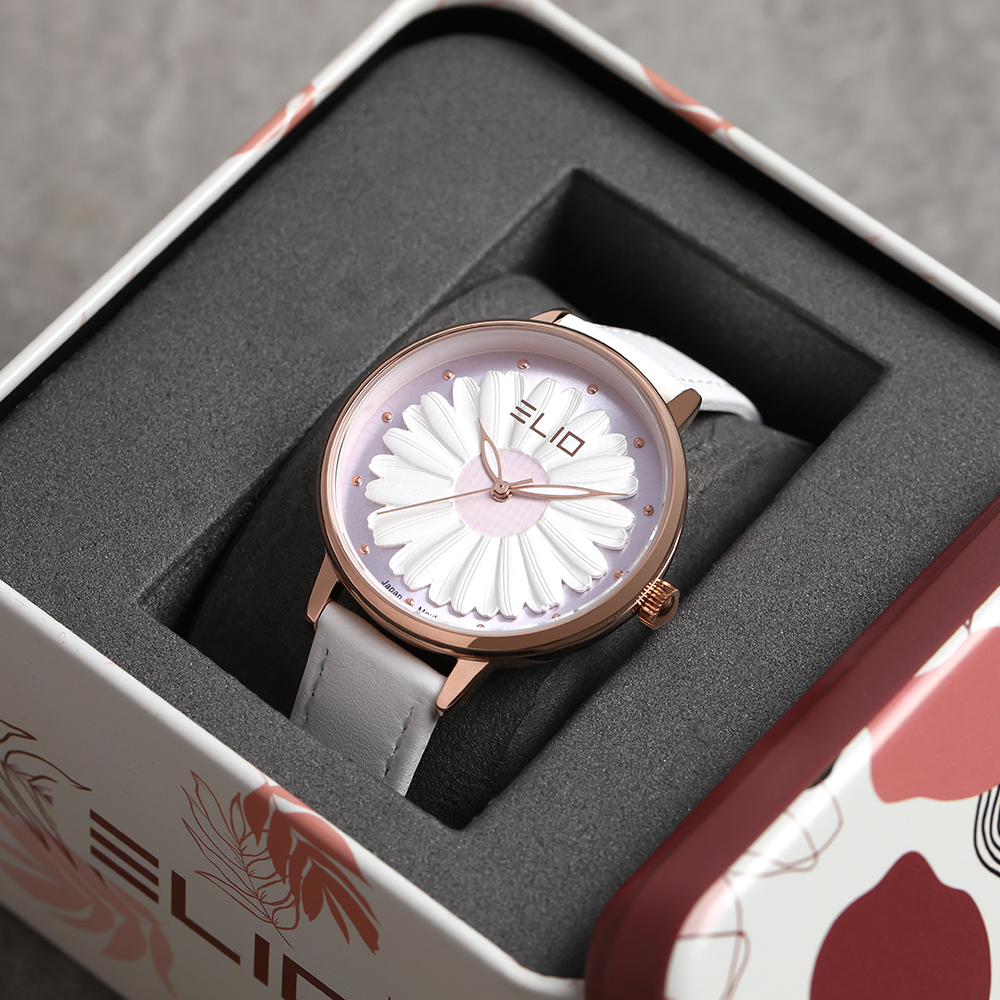 Đồng hồ ELIO Flower 35 mm Nữ EL105-03