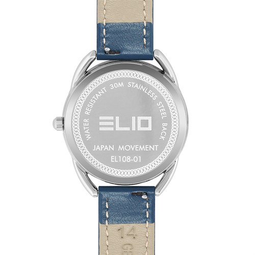 Đồng hồ ELIO Flower 32 mm Nữ EL108-01 Màu Xanh Dương