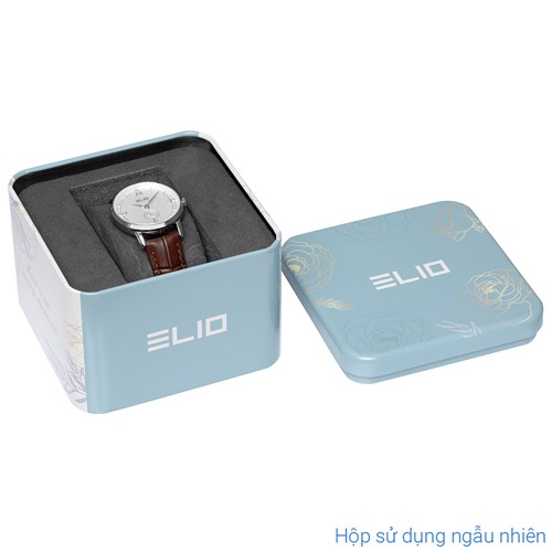 Đồng hồ ELIO 29 mm Nữ EL110-01 Màu Nâu