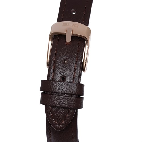 Đồng hồ ELIO 29 mm Nữ EL111-01 Màu Nâu