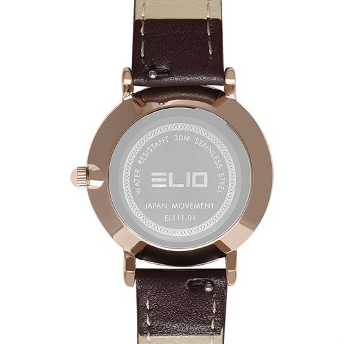 Đồng hồ ELIO 29 mm Nữ EL111-01 Màu Nâu