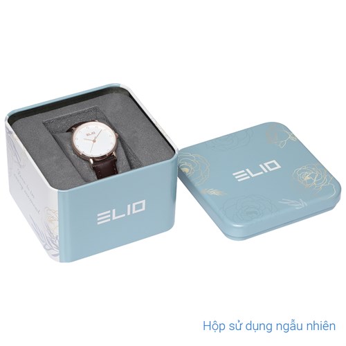 Đồng hồ ELIO 29 mm Nữ EL111-01 Màu Nâu