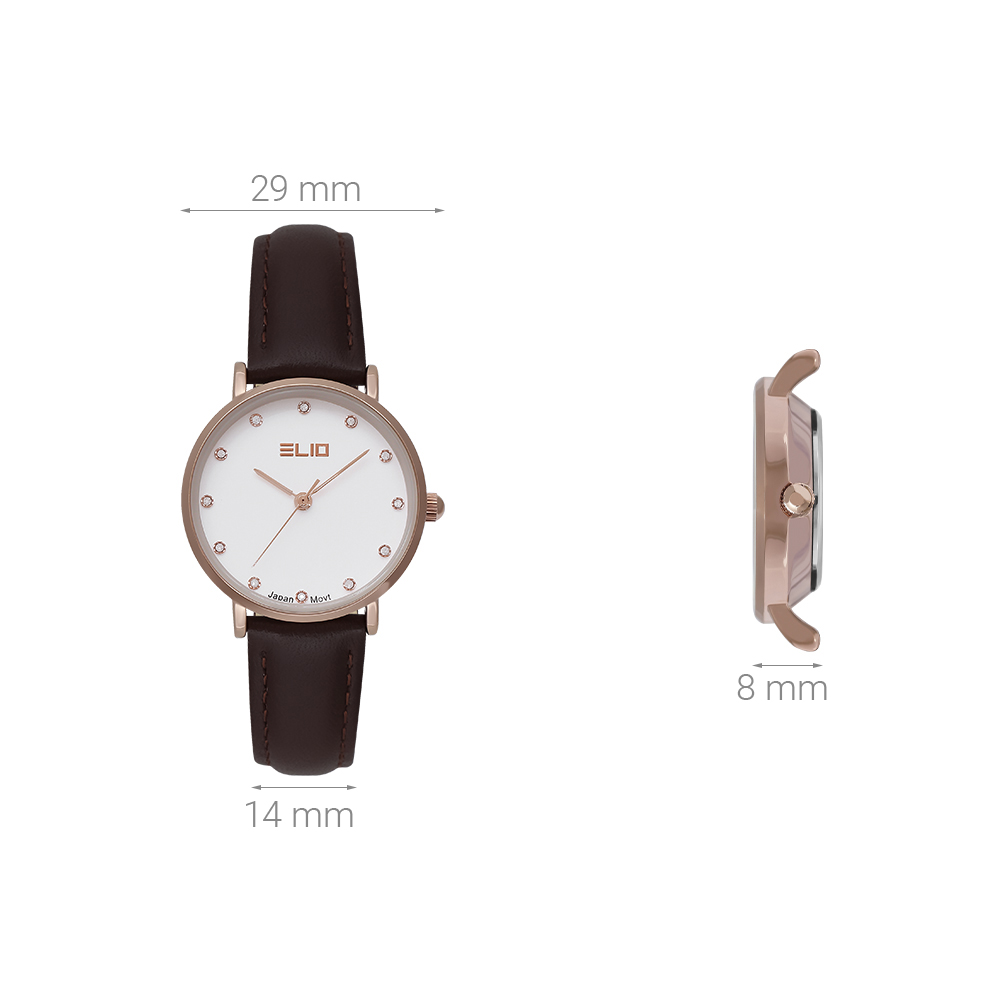 Đồng hồ ELIO 29 mm Nữ EL111-01 - 7