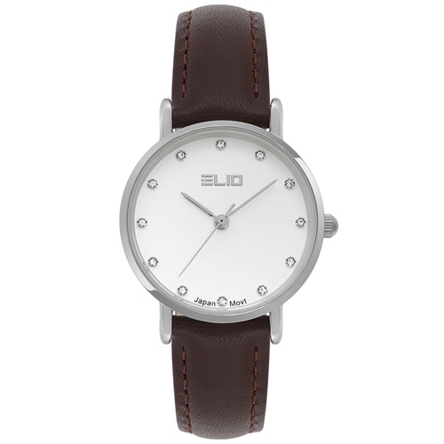 Đồng hồ ELIO 29 mm Nữ EL111-02 Màu Nâu