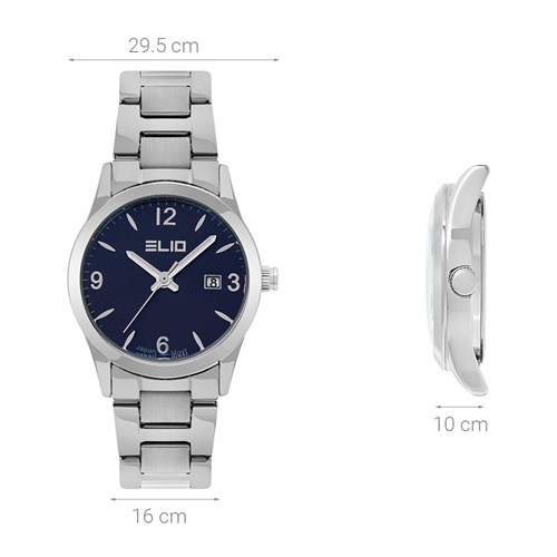 Đồng hồ ELIO 29.5 mm Nữ ES122-02 Màu Bạc