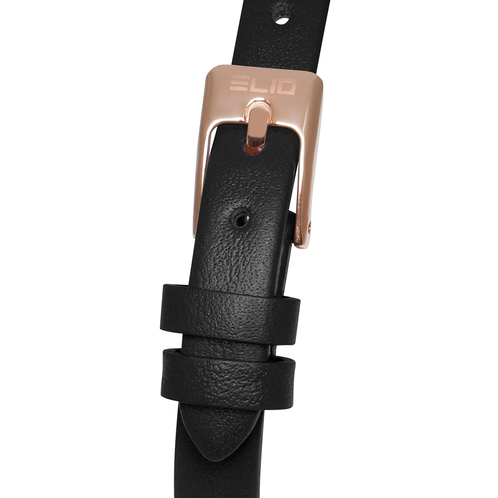 Đồng hồ ELIO 28 mm Nữ EL112-01 Màu Đen