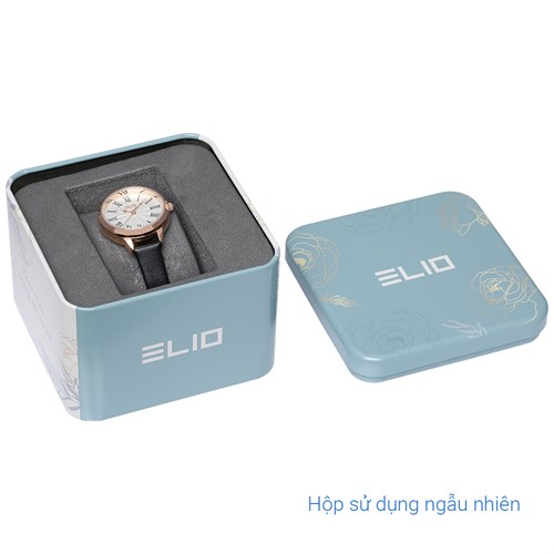 Đồng hồ ELIO 28 mm Nữ EL112-01 Màu Đen
