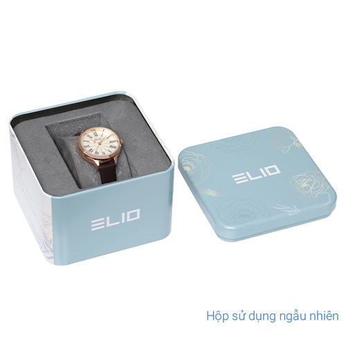 Đồng hồ ELIO 28 mm Nữ EL112-02 Màu Nâu