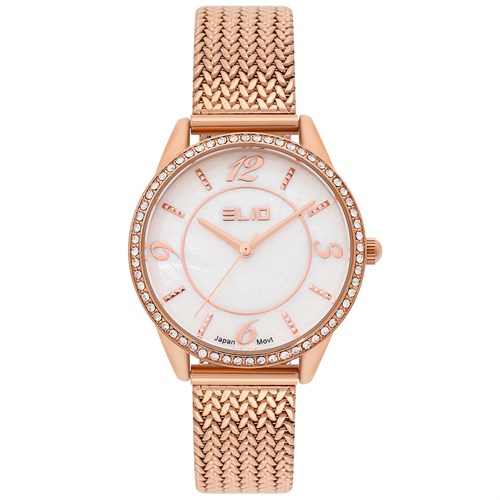 Đồng hồ ELIO 35.5 mm Nữ ES123-02 Màu Vàng Hồng