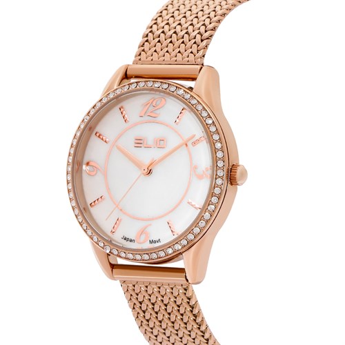 Đồng hồ ELIO 35.5 mm Nữ ES123-02 Màu Vàng Hồng