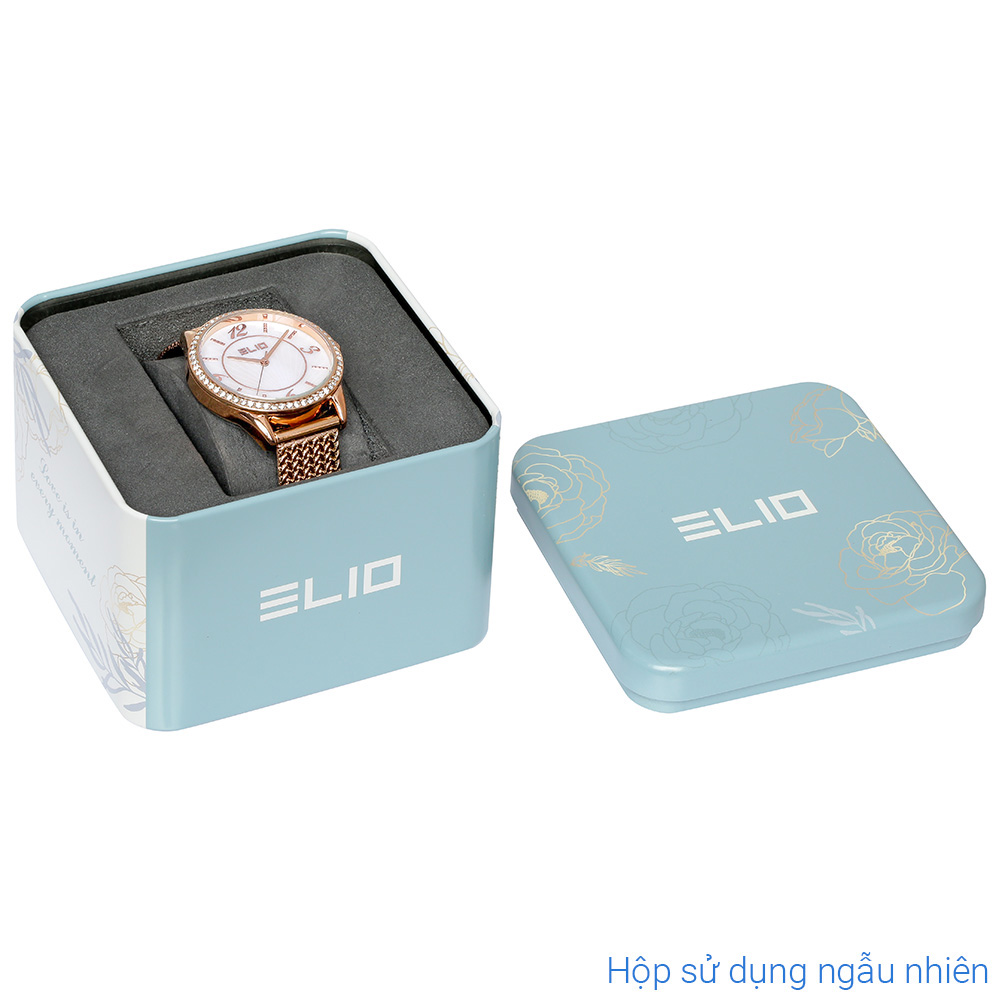 Đồng hồ ELIO 35.5 mm Nữ ES123-02 Màu Vàng Hồng