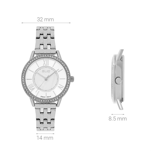 Đồng hồ ELIO Nàng Thơ 32 mm Nữ ES125-01 Màu Bạc
