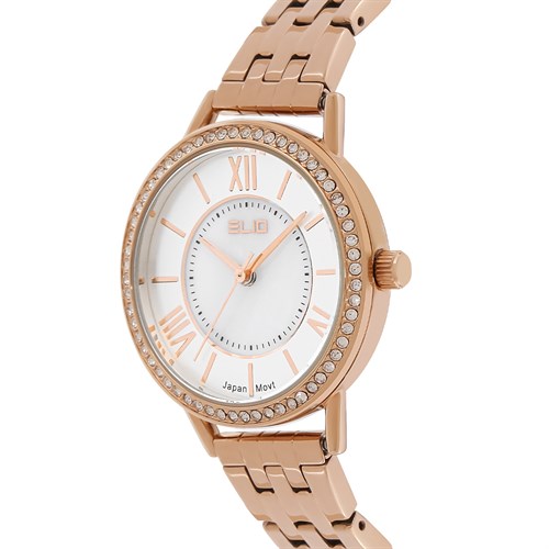 Đồng hồ ELIO Nàng Thơ 32 mm Nữ ES125-02 Màu Vàng Hồng