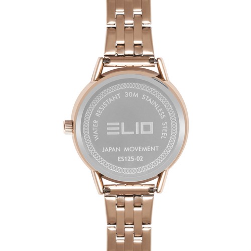 Đồng hồ ELIO Nàng Thơ 32 mm Nữ ES125-02 Màu Vàng Hồng