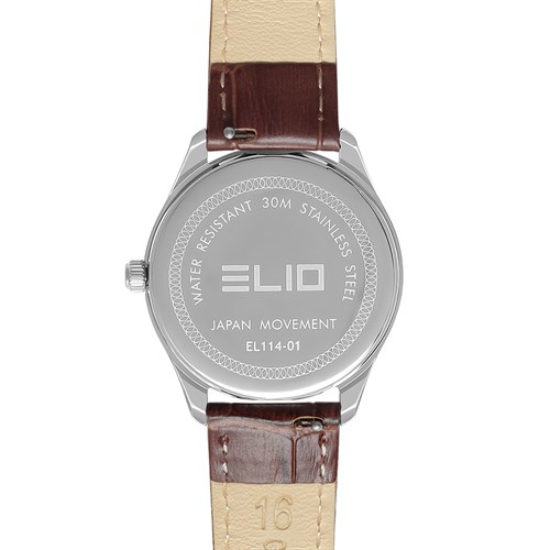 Đồng hồ ELIO 32 mm Nữ EL114-01 Màu Nâu