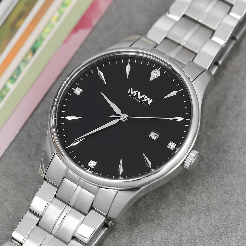 Đồng hồ MVW 40mm Nam MS076-02