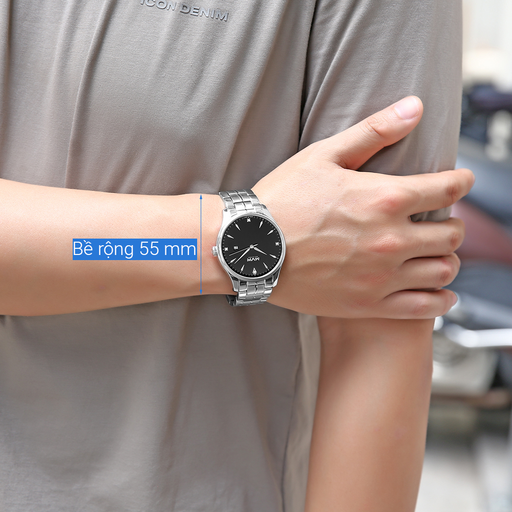 Đồng hồ MVW 40mm Nam MS076-02