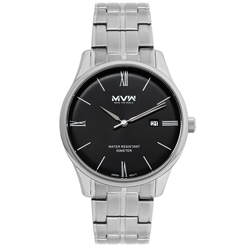 Đồng hồ MVW 39.6mm Nam MS078-01 Màu Bạc