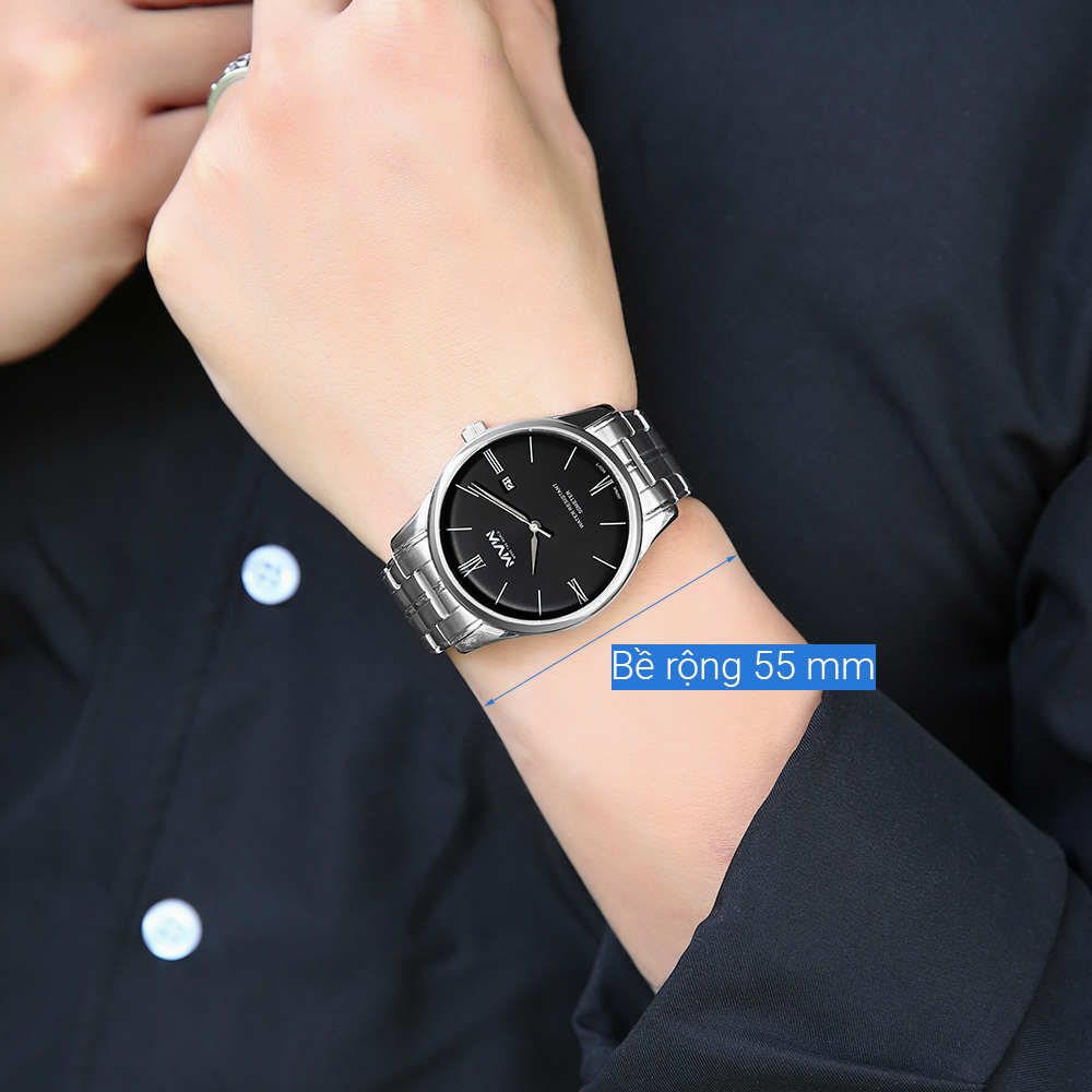 Đồng hồ MVW 39.6mm Nam MS078-01